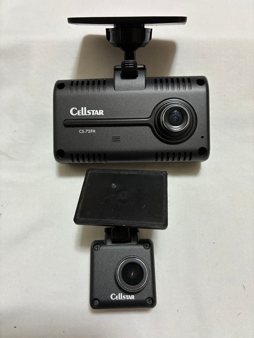CellStarセルスターCS-72FHドライブレコー ダー前後カメラ(128)