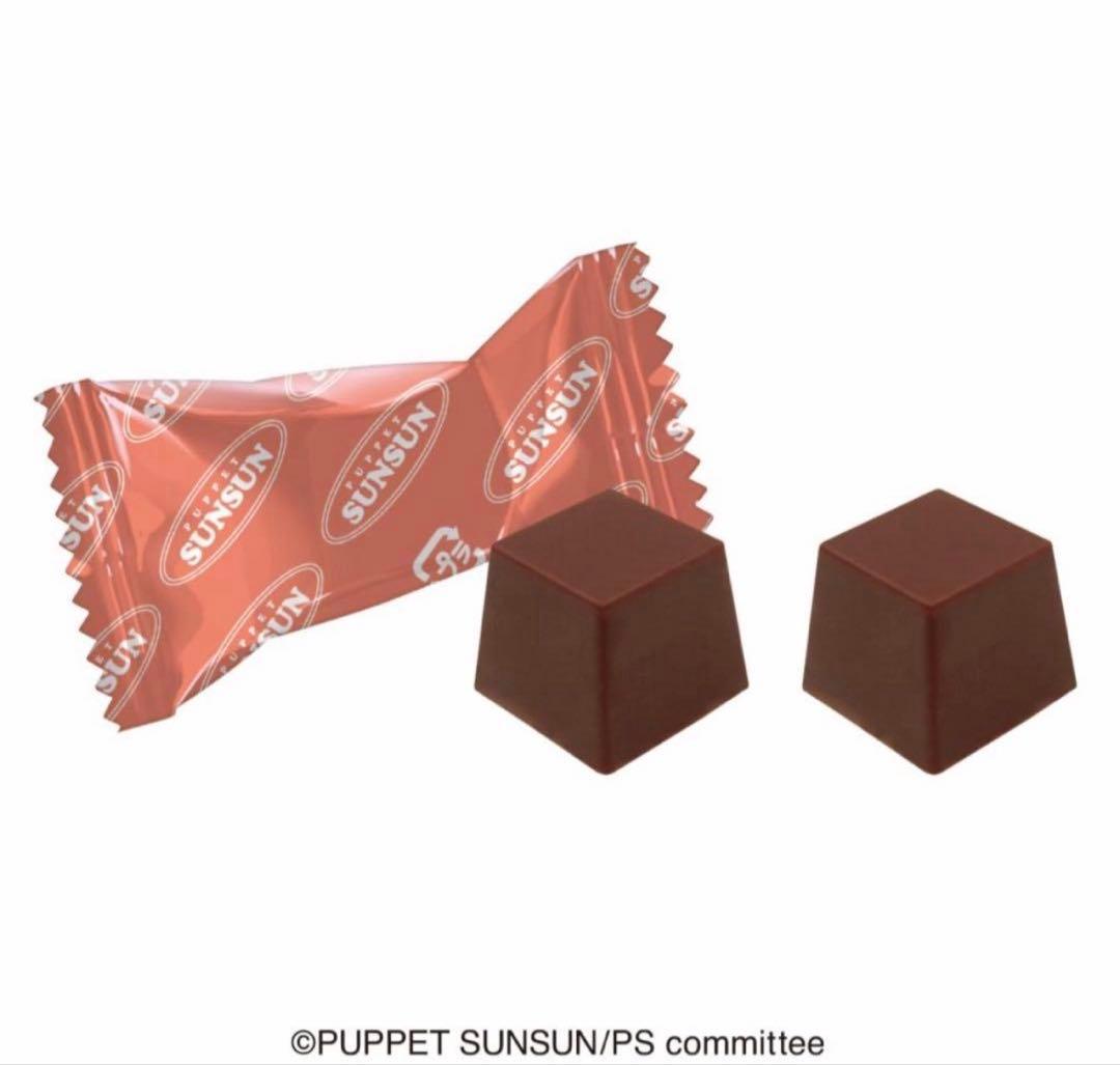 【新品未開封】パペットスンスン チョコ缶 ポーチ ホワイトデー 5個 専用紙袋付