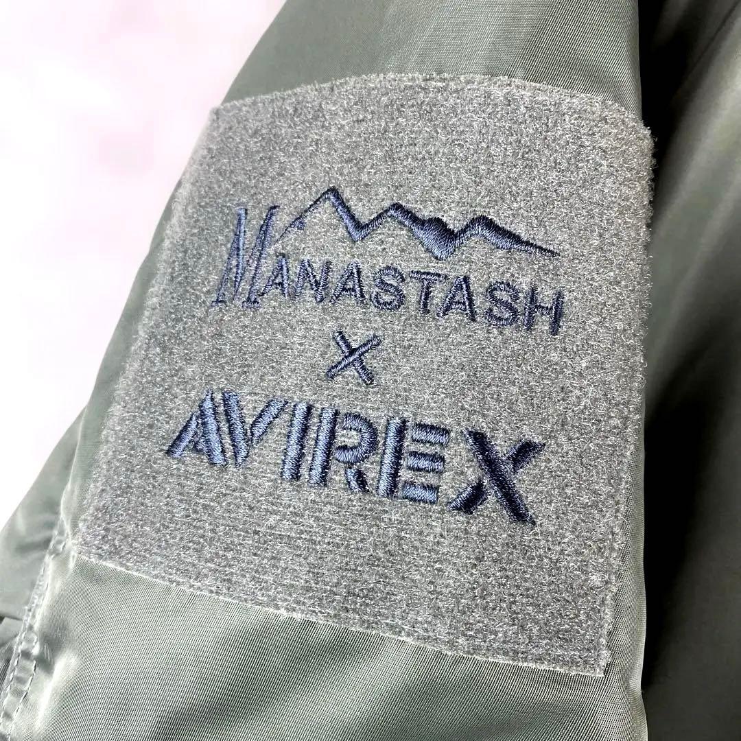 MANASTASH × AVIREX × JEANASIS MA-1 ジャケット