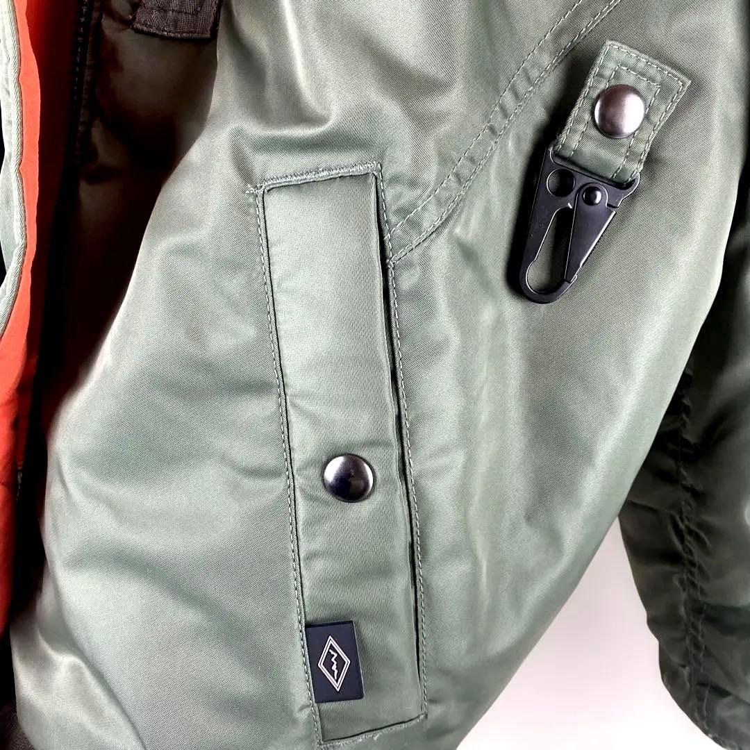 MANASTASH × AVIREX × JEANASIS MA-1 ジャケット