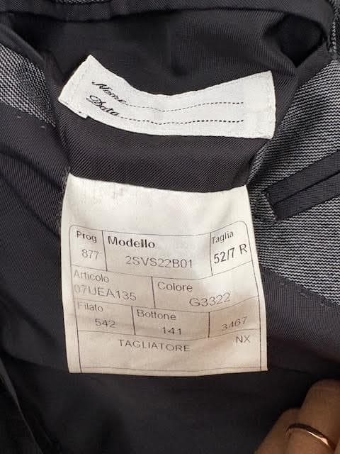 TAGLIATORE SUPER100'S スーツ ジャケット パンツ 52