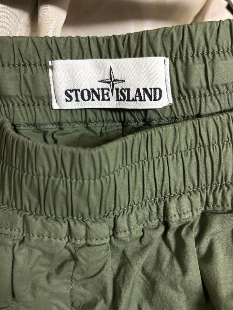 【新品】STONE  ストレッチカーゴジョガーパンツ オリーブ