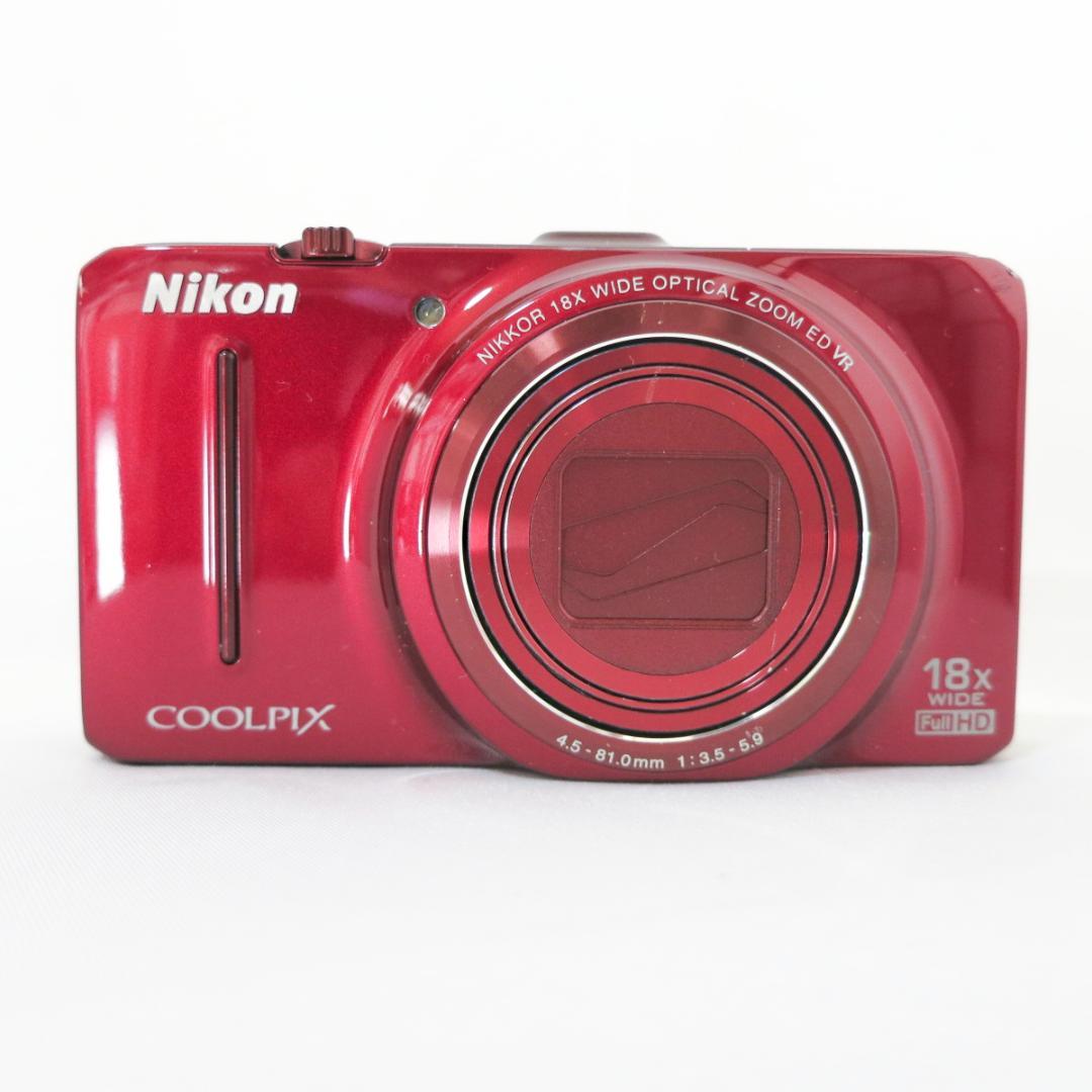 Nikon COOLPIX Ｓ9300 レッド コンパクトデジタルカメラ