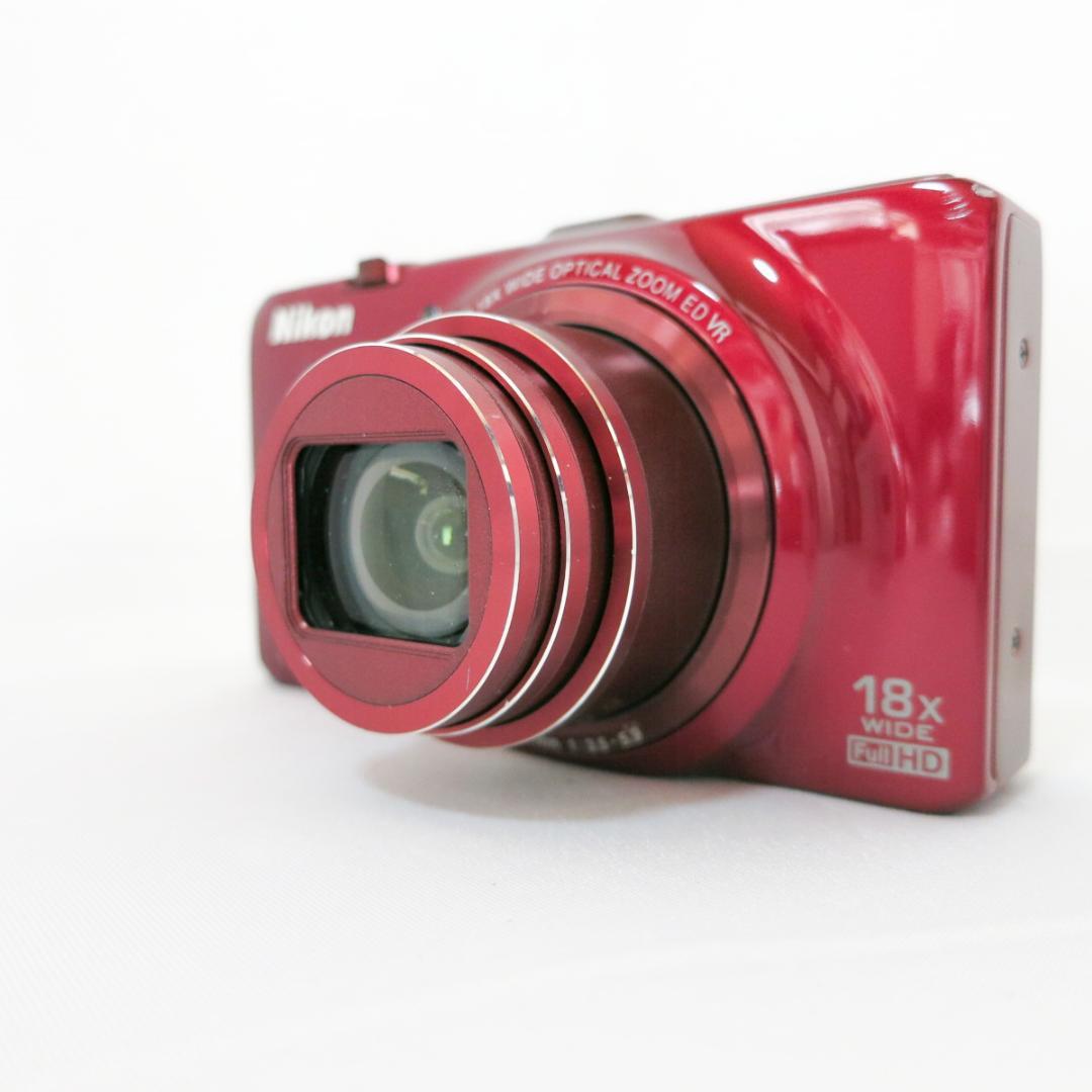 Nikon COOLPIX Ｓ9300 レッド コンパクトデジタルカメラ