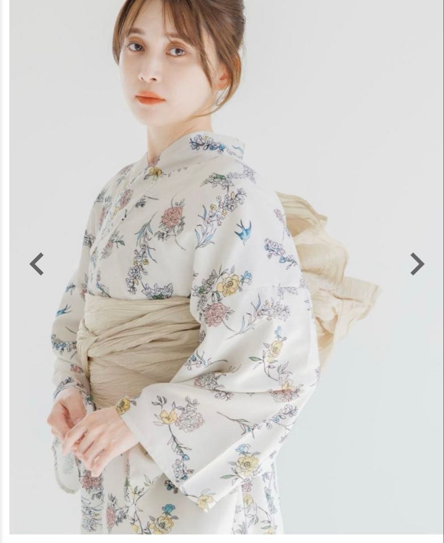 Dita セパレート浴衣　花柄　ワンピース　グレイル　　ふりふ