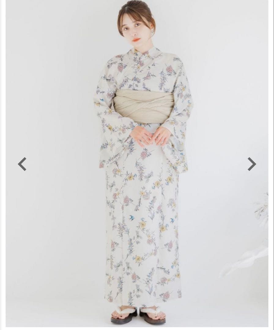 Dita セパレート浴衣　花柄　ワンピース　グレイル　　ふりふ