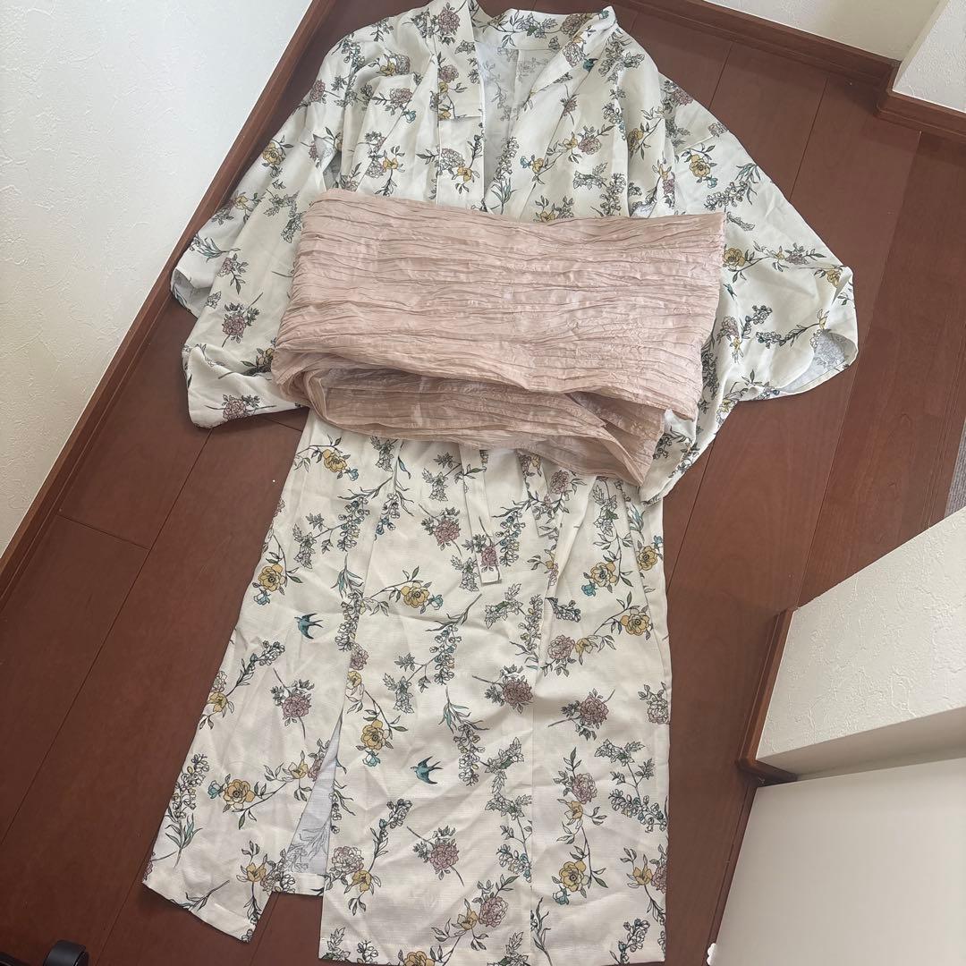 Dita セパレート浴衣　花柄　ワンピース　グレイル　　ふりふ