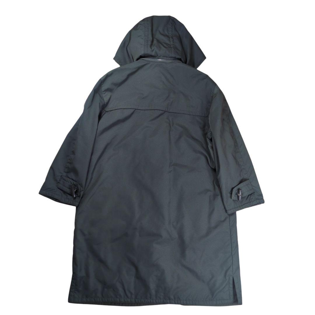 【美品】HERMES 裏地カシミヤ 中綿 フーデッド ダッフルコート
