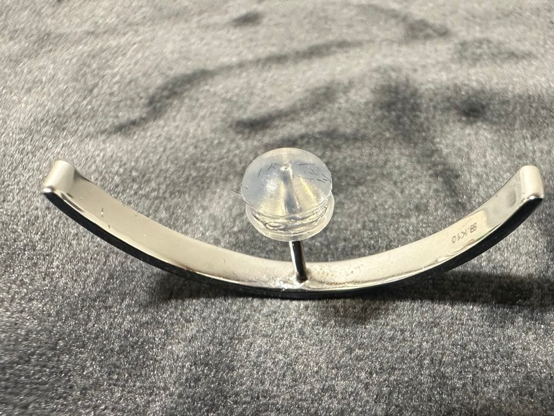 SK HIROTAKA ヒロタカ　ピアス　k10 シルバー