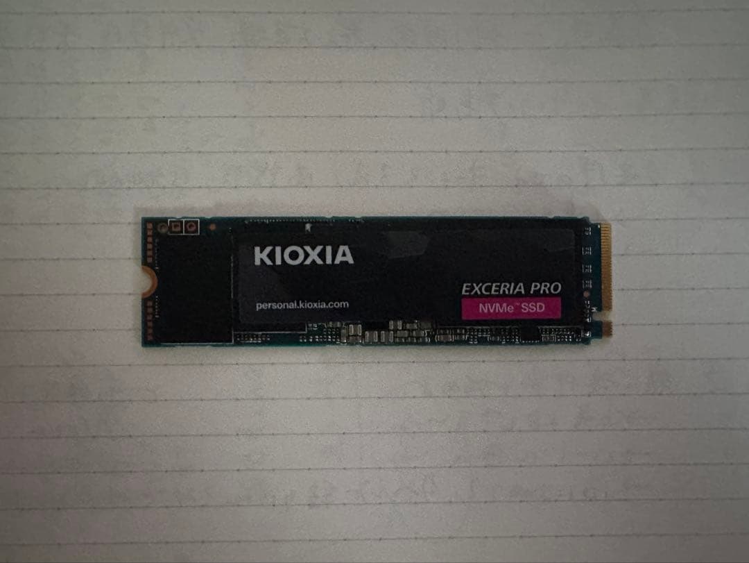 メモリー KIOXIA EXCERIA PRO NVMe SSD 1TB