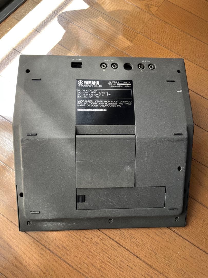 matucha様用　YAMAHA TC800GLカセットデッキ