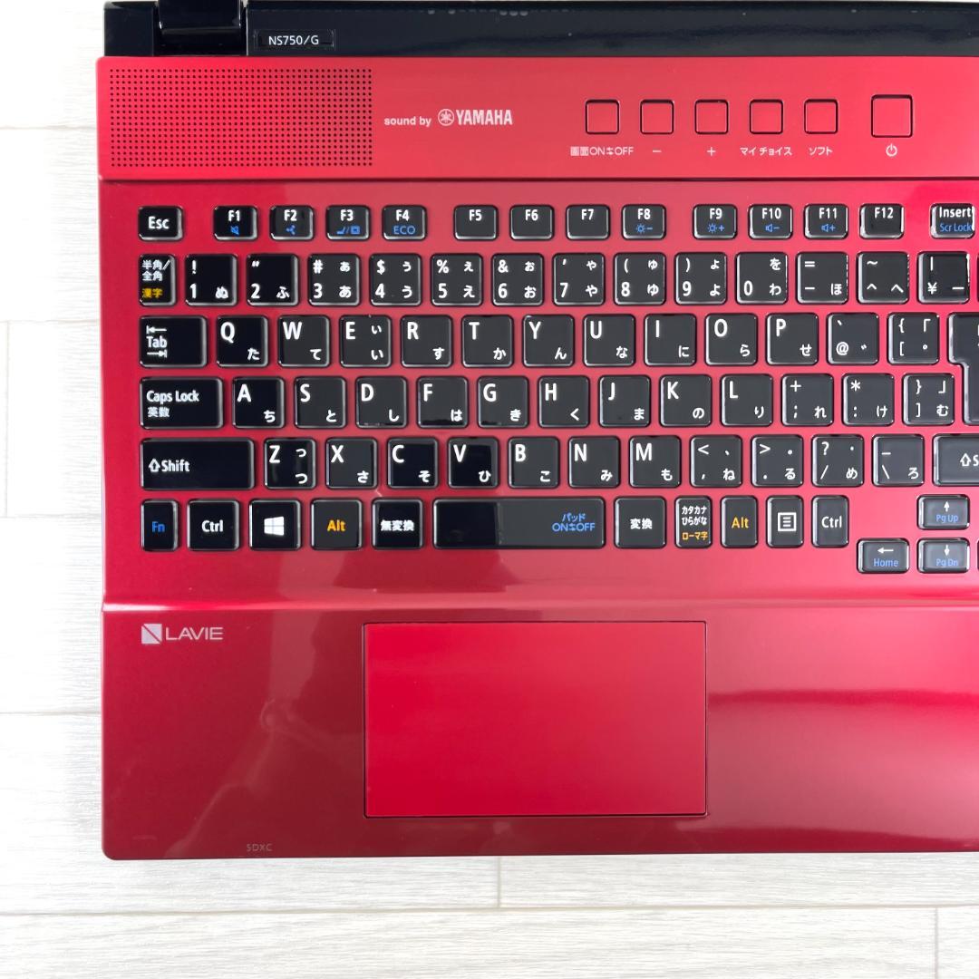 NEC i7 SSD512＋HDD1T メモリ16 タッチパネル ノートパソコン