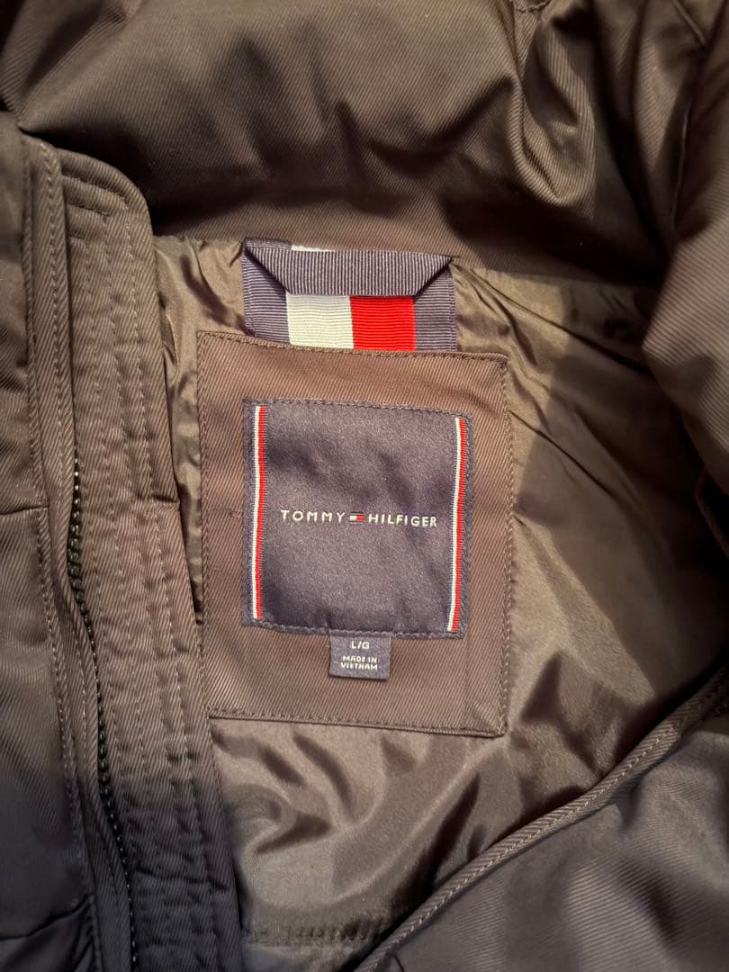   ブラック ダウンジャケット L