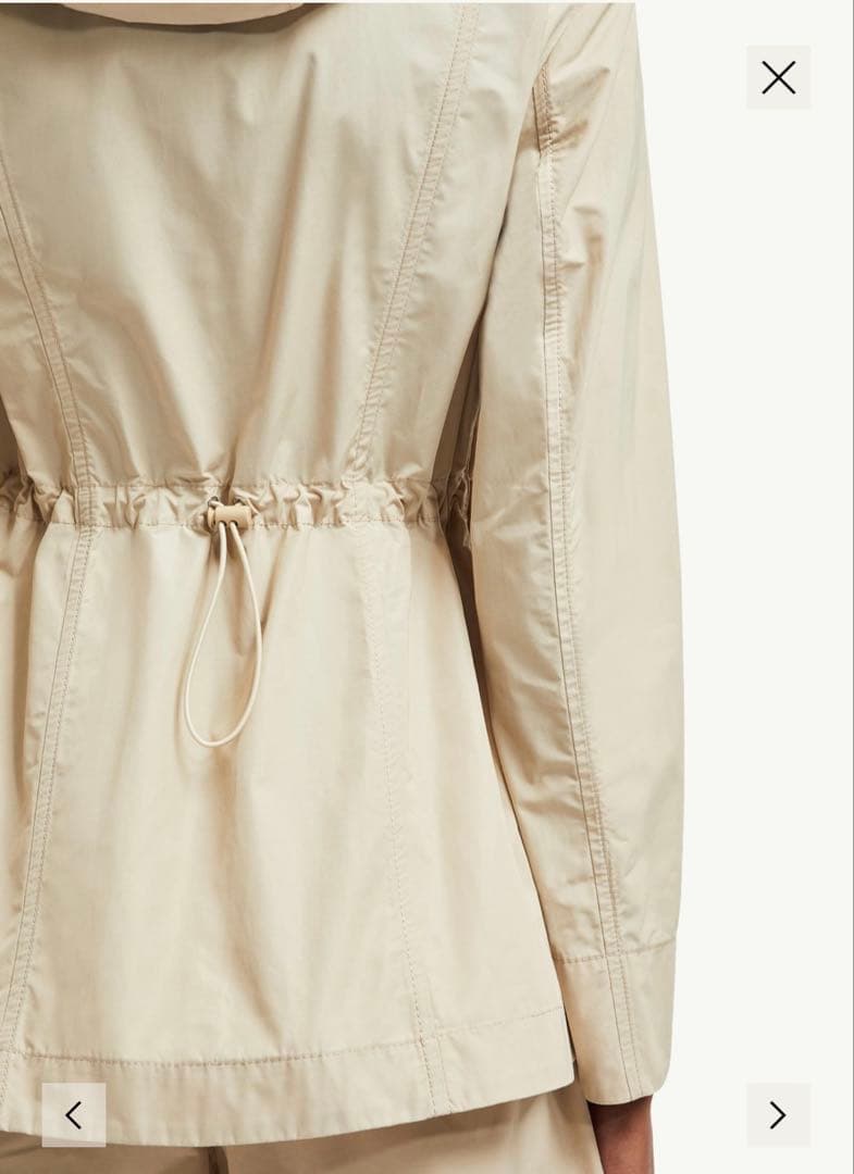 【試着のみ】モンクレールジャケットLEANDRO レアンドロ ベージュ　サイズ1