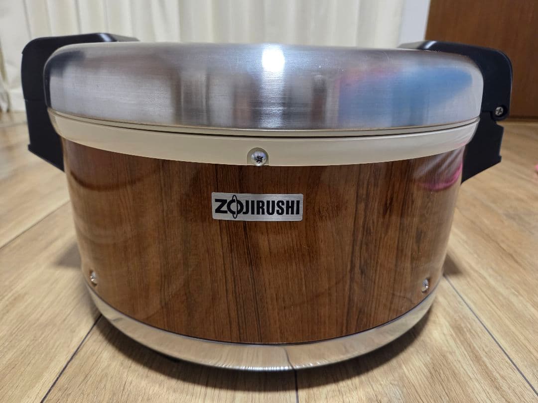 【ふわふっわ】業務用象印電子保温ジャーTHA-C40A&ヘイワ鍋PC60A