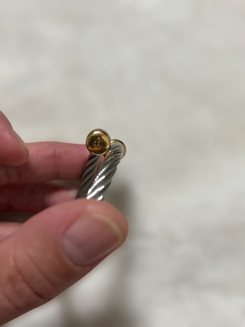 PHILIPPE CHARRIOL バングル シルバー ゴールド