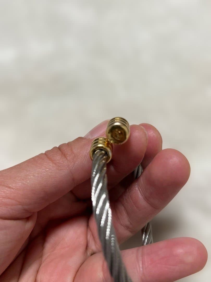 PHILIPPE CHARRIOL バングル シルバー ゴールド