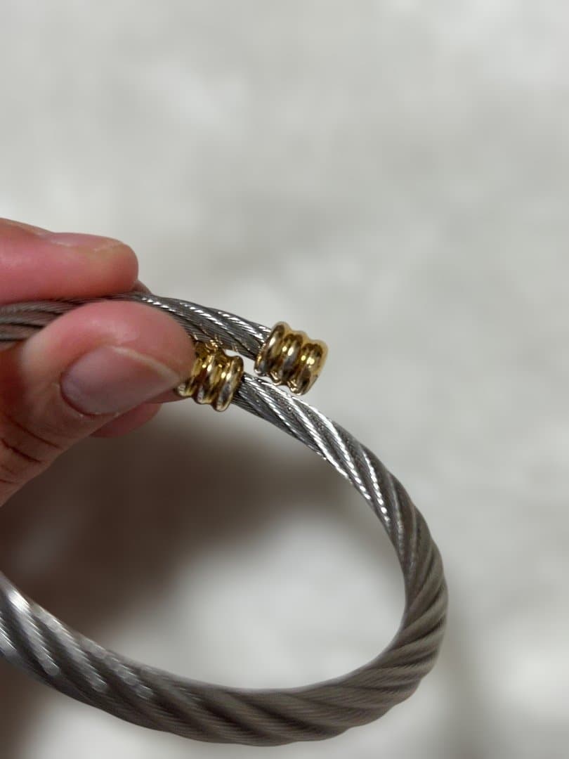 PHILIPPE CHARRIOL バングル シルバー ゴールド