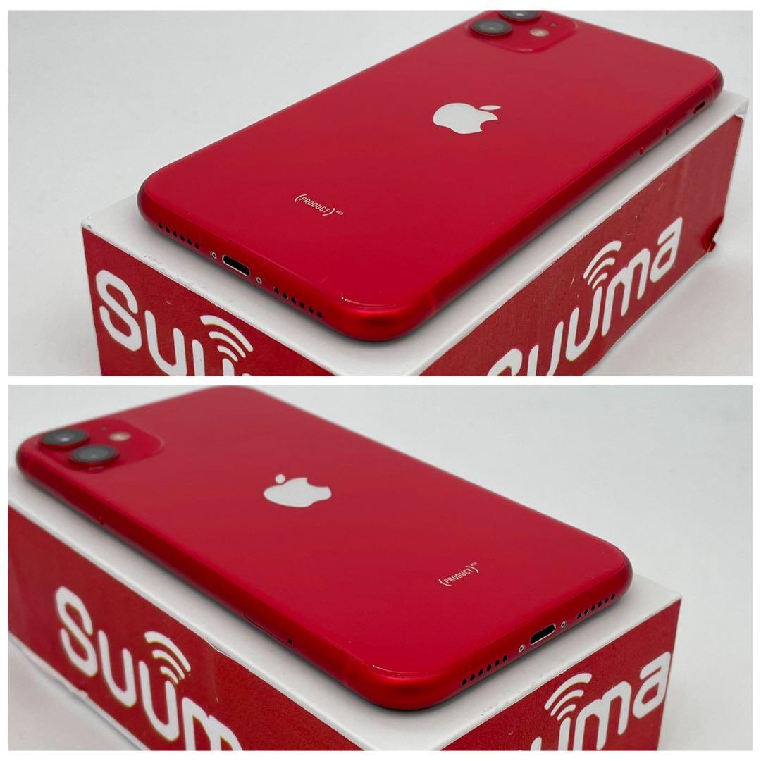 A 86% iPhone 11 256 GB SIMフリー レッド 本体
