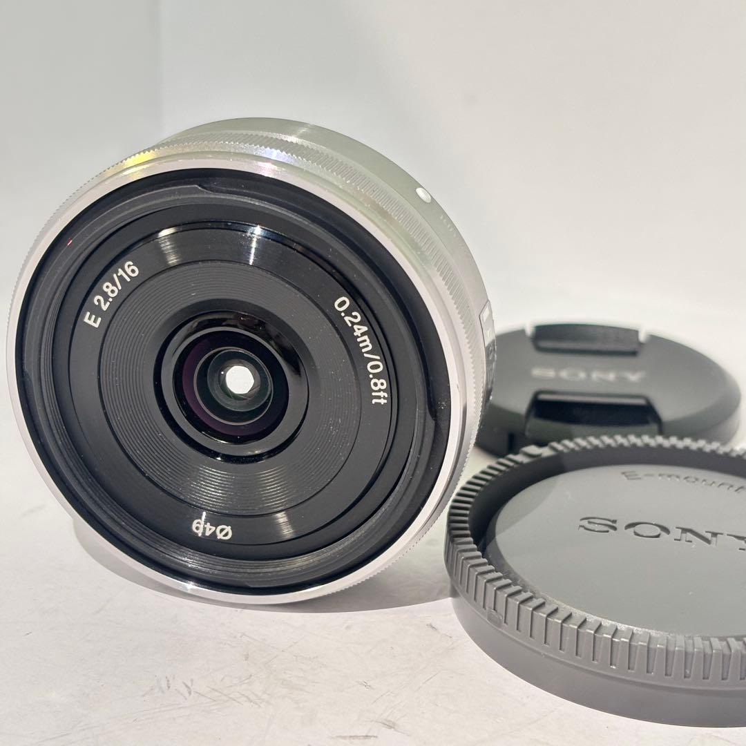 【美品】SONY ソニー E 16mm F2.8 SEL16F28 単焦点レンズ