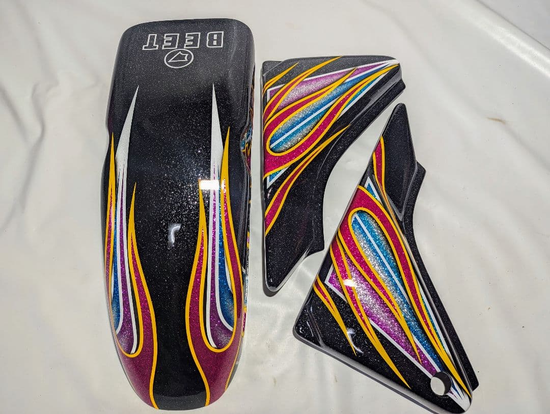 ゼファー400 外装セット　送料無料　カスタムペイント　反射