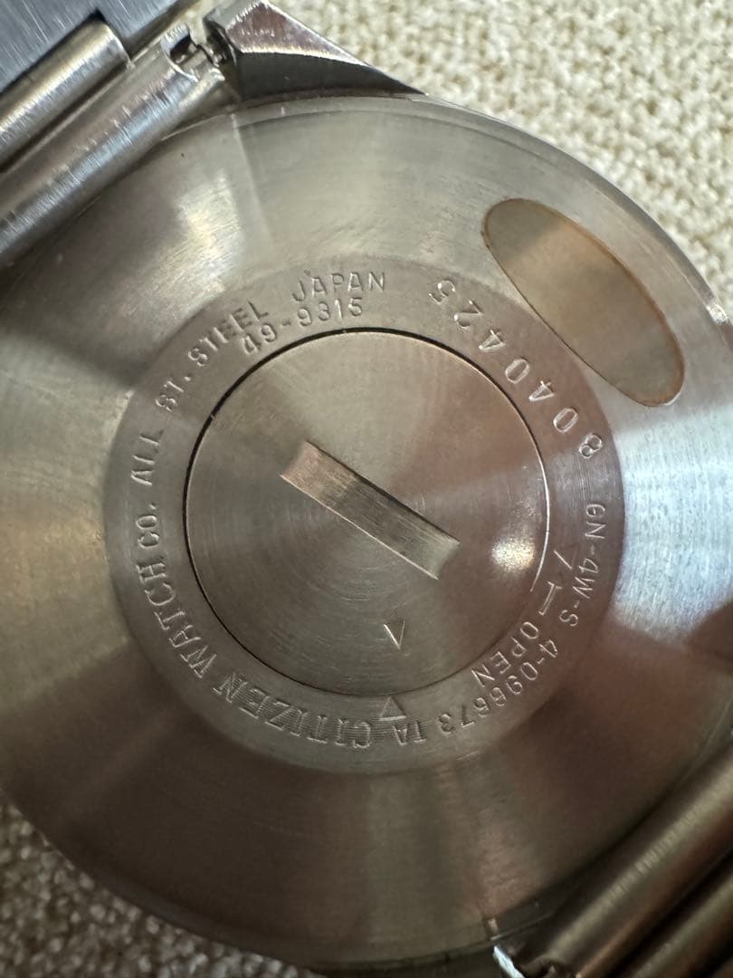 70sデッドストック未使用CITIZEN CALCULATOR デジタル腕時計