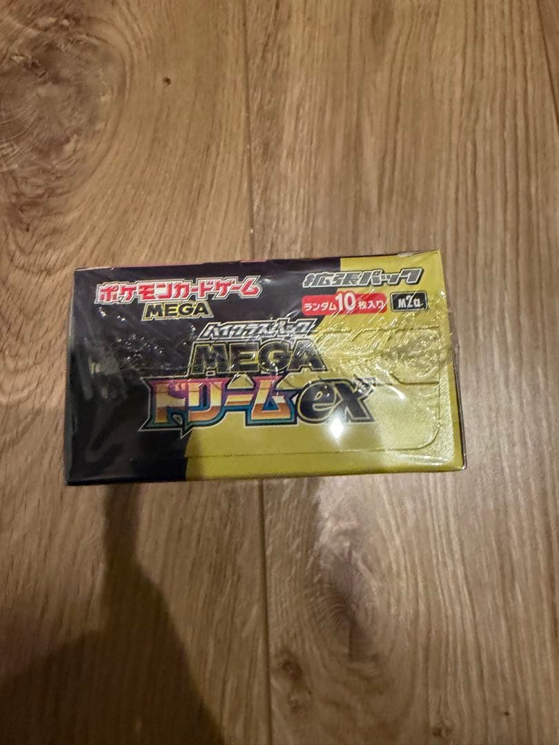 ポケモンカードゲーム MEGA ドリームEX シュリンク付き　BOX