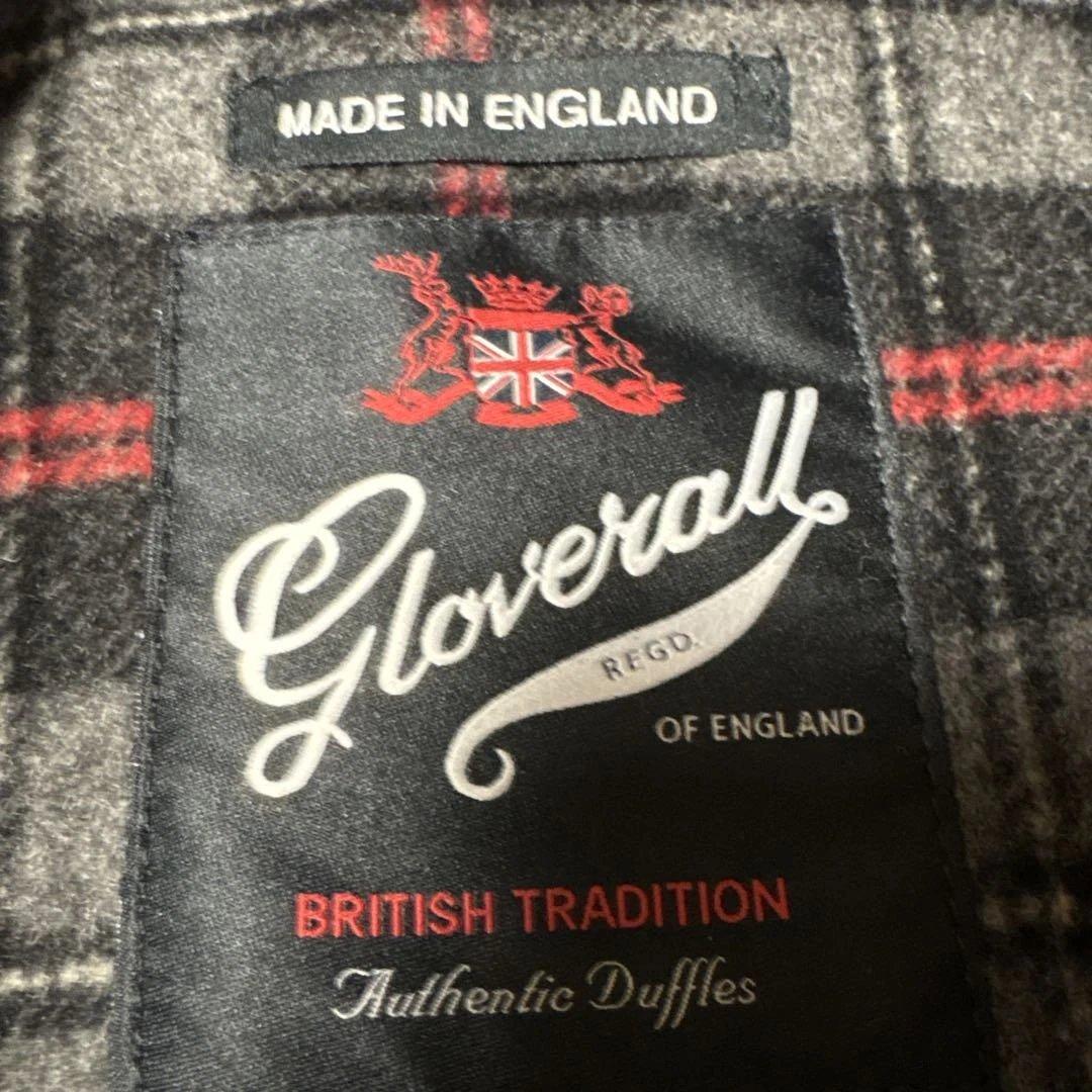 グローバーオール GLOVERALL ダッフルコート 英国製３８ブラック