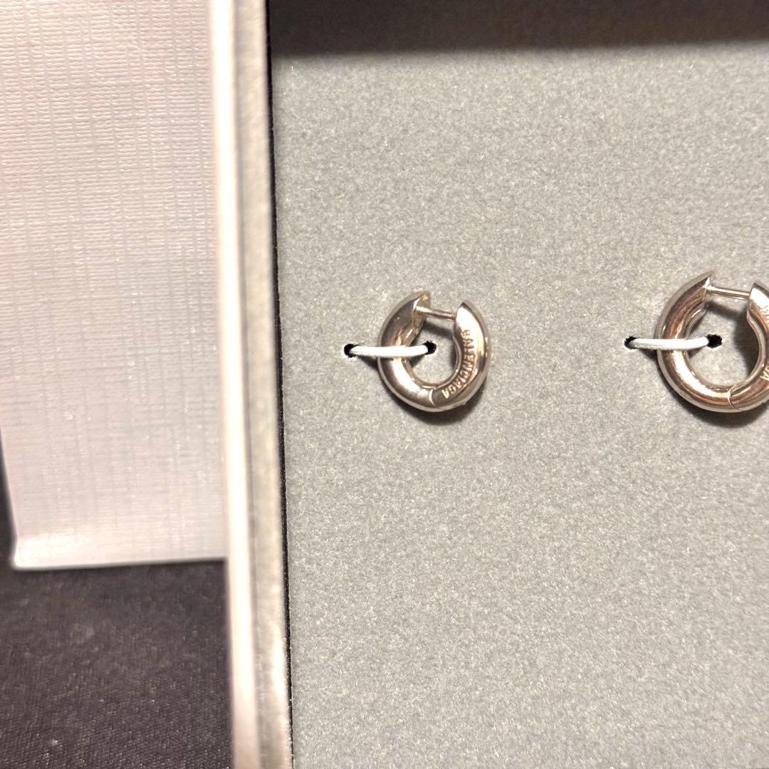 【限定価格】BALENCIAGA バレンシアガ ピアス 3点セット シルバー