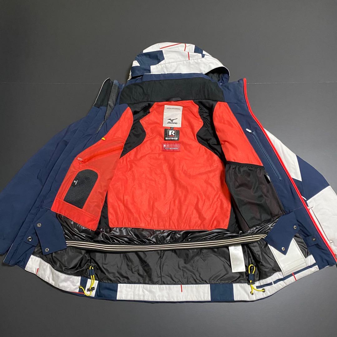 竹*幸様 MIZUNO スキー RACING TEAM 上下セット ネイビー メ