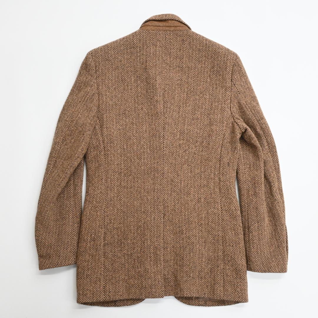 90s ラルフローレン ヘリンボーン ツイードジャケット 47983*