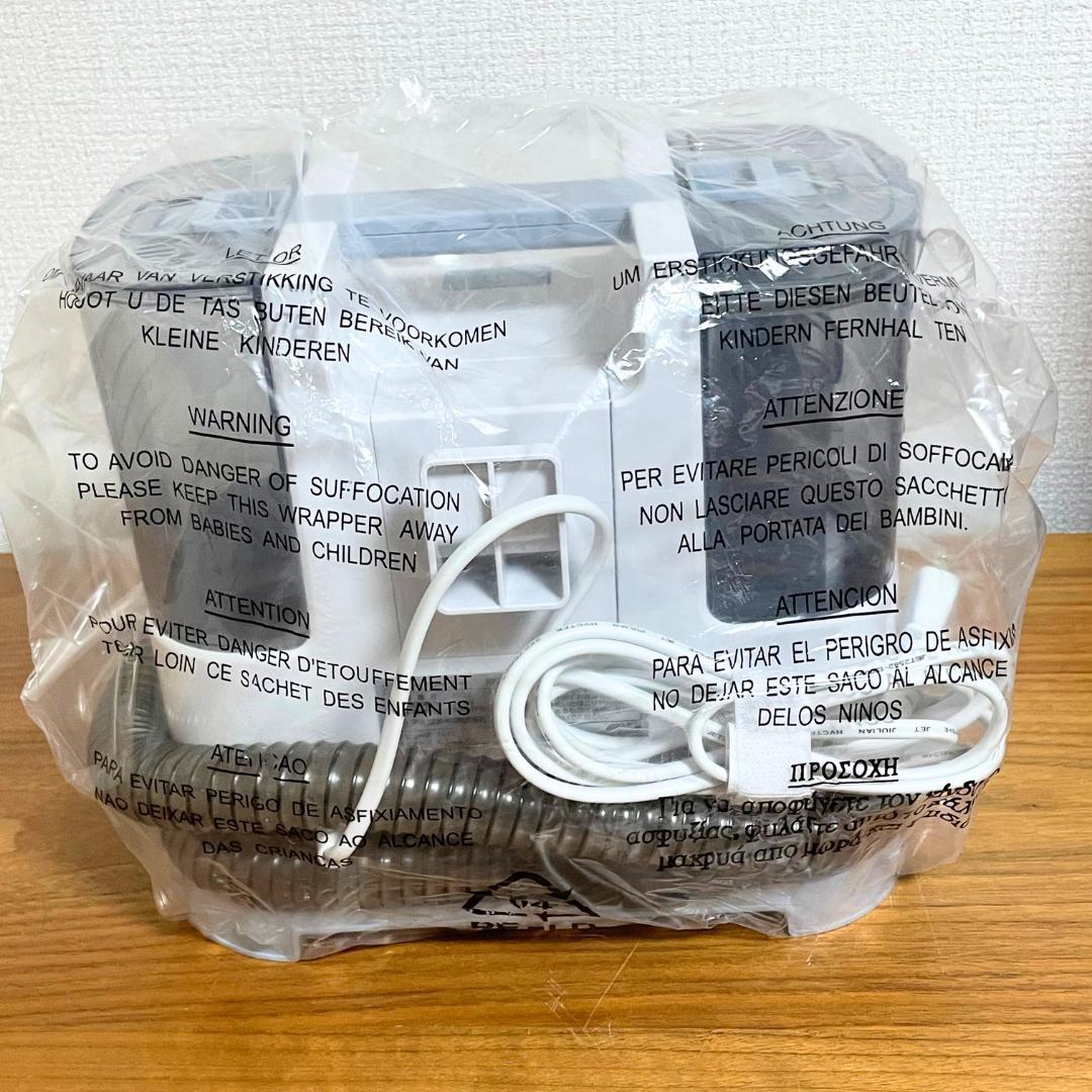 【美品】アイリスオーヤマ❤リンサークリーナー 自動散水温水洗浄RNS-P10-W