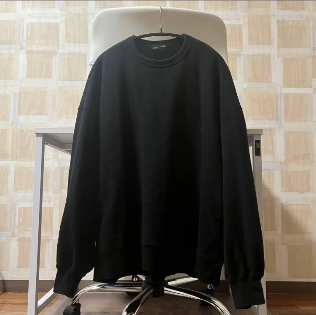 美品秋冬 LAD ラッドミュージシャン　プル　スウェット トレーナー ブラック