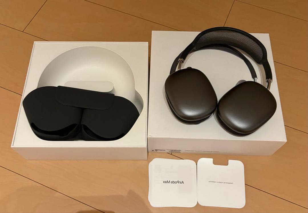 ブラック オーバーイヤーヘッドフォン 本体