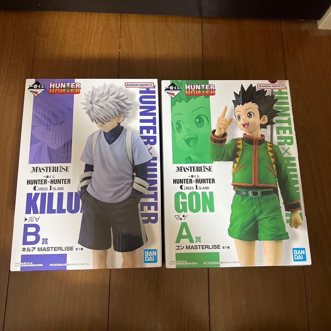 一番くじハンターハンター　A賞ゴン　B賞キルア