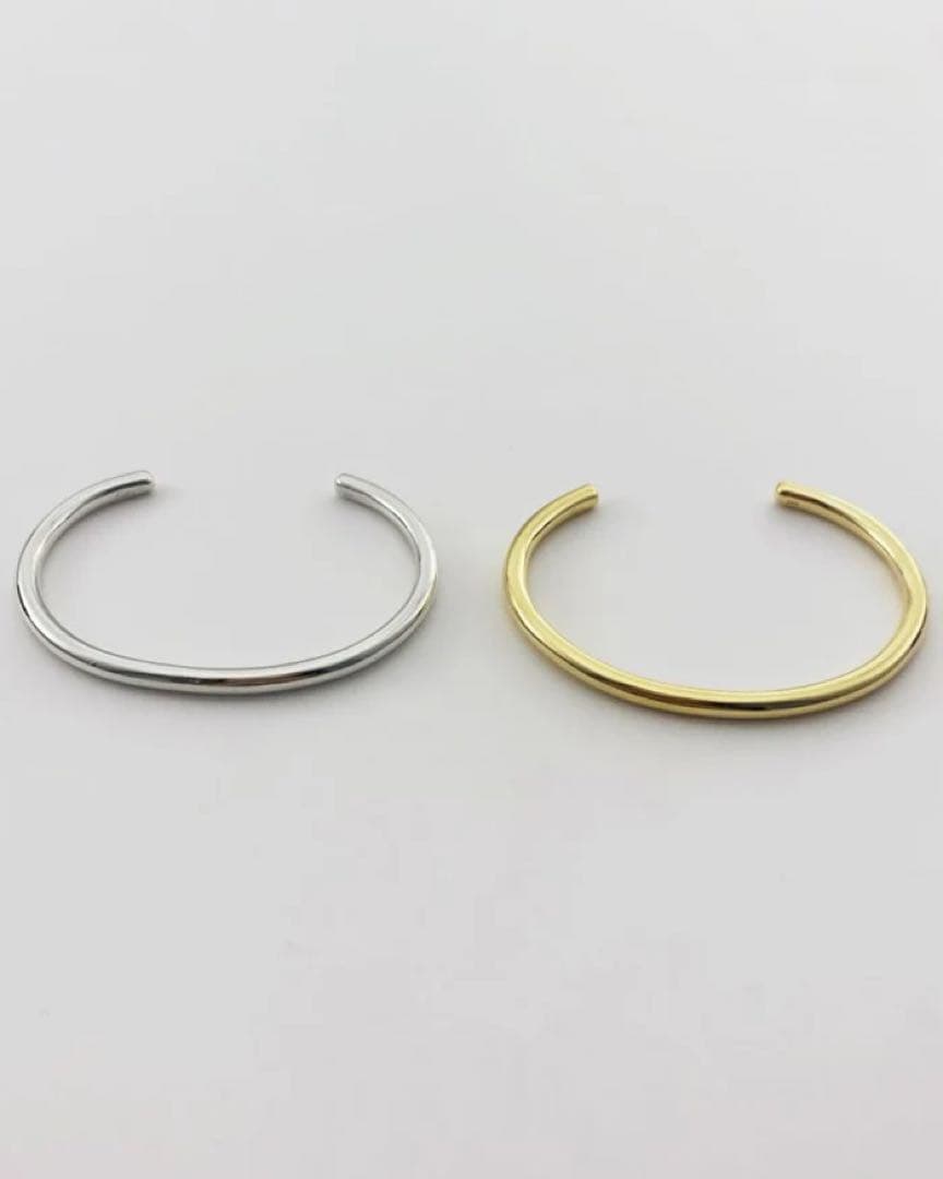 LORO line bangle 01 シルバー