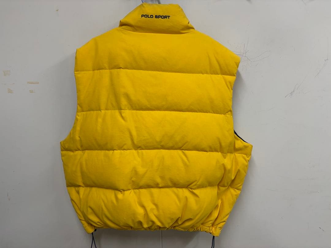 POLO SPORT ダウンベスト XXL イエロー