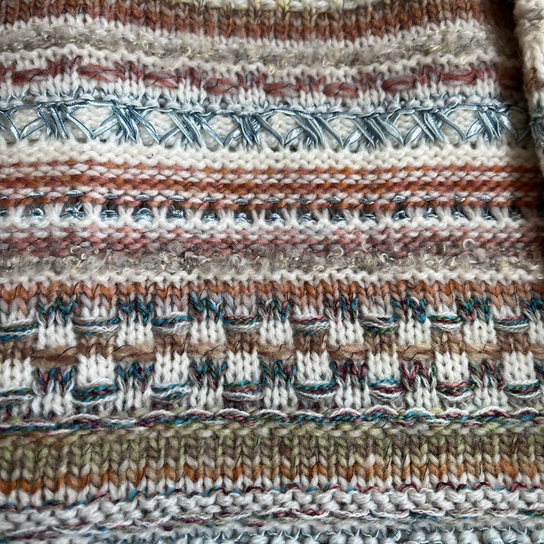 佐藤繊維iines ニットカーディガン 新品