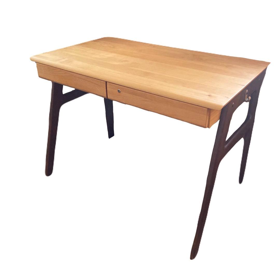 isseiki 一生記 学習デスク 北欧ナチュラル 木製