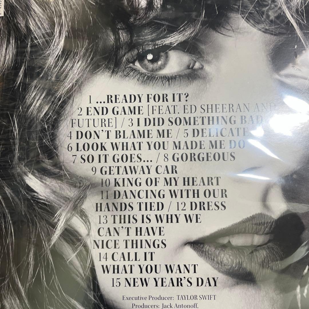 Taylor Swift reputation ピクチャー盤レコード