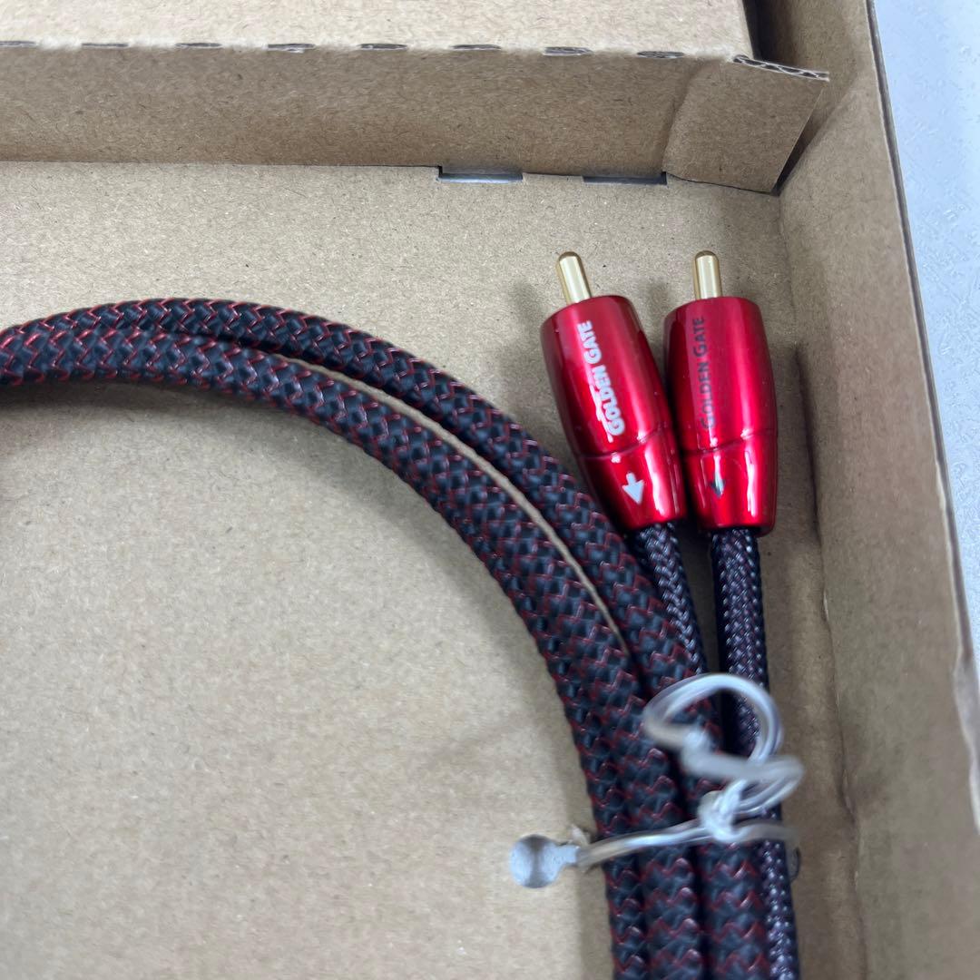 AudioQuest - 1.5M ゴールデンゲート ターンケーブル