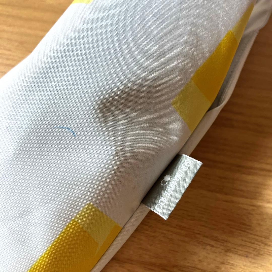 【美品】サンバリア 折りたたみ日傘 ３段折/キューブ/イエロー