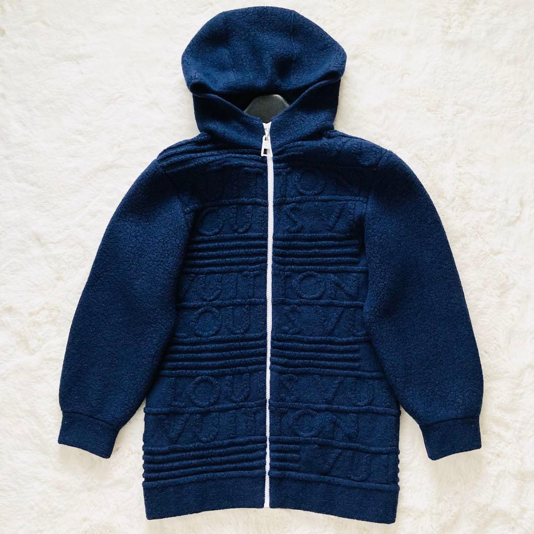 【希少】 美品　ルイヴィトン　パーカー　ブランドロゴ　フーディー ビッグスリーブ