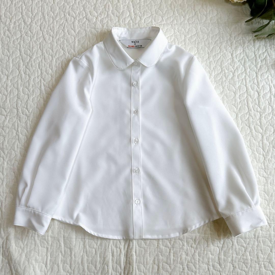 ビームスデザイン 120 フォーマル 入学式 卒園式 ベージュ系 チェック 女子