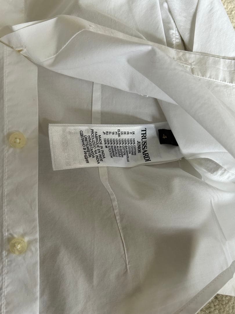 D&Gスーツ　TRUSSARDIシャツ　3点セット 4T（101㎝〜107㎝）