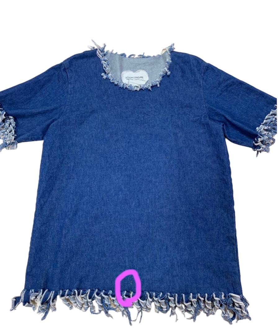 希少　ノゾミイシグロ　トップス　デニム