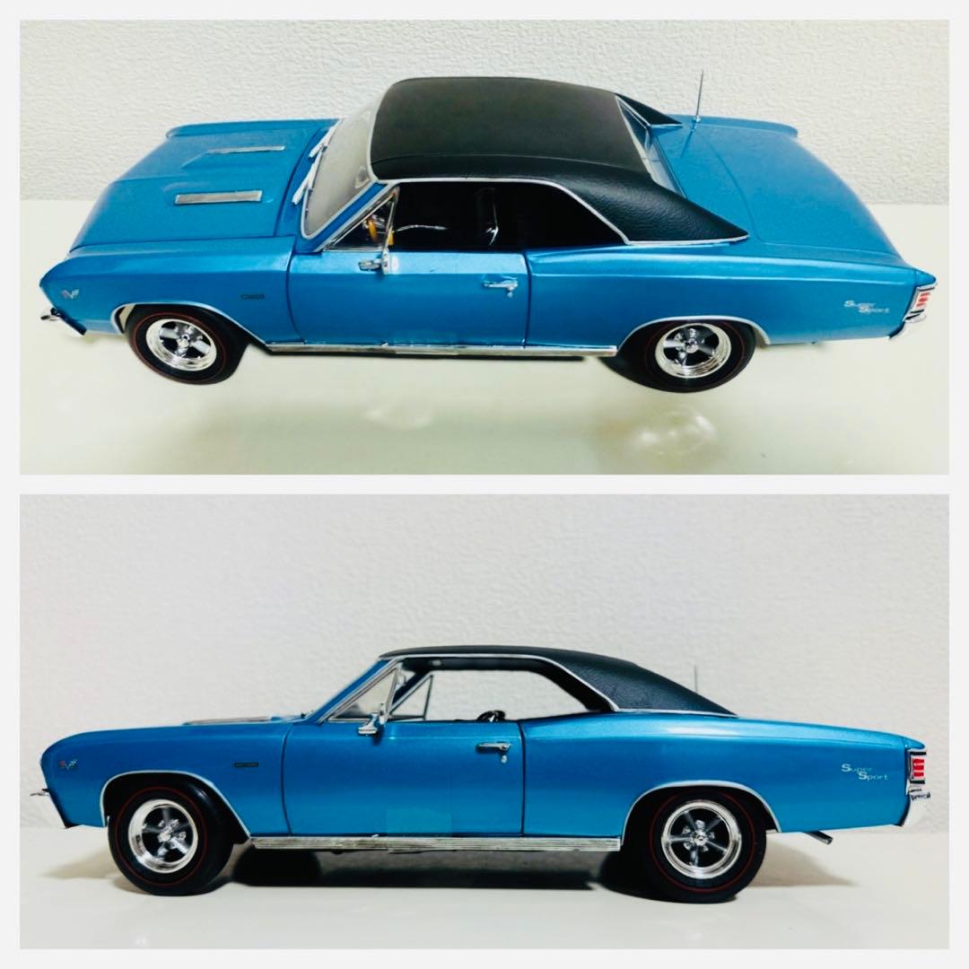 AW/'67 Chevyシボレー Shevellシェベル SS427 1/18