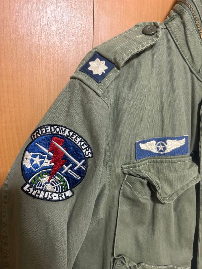 Sakado Express  ミリタリージャケット オリーブグリーン