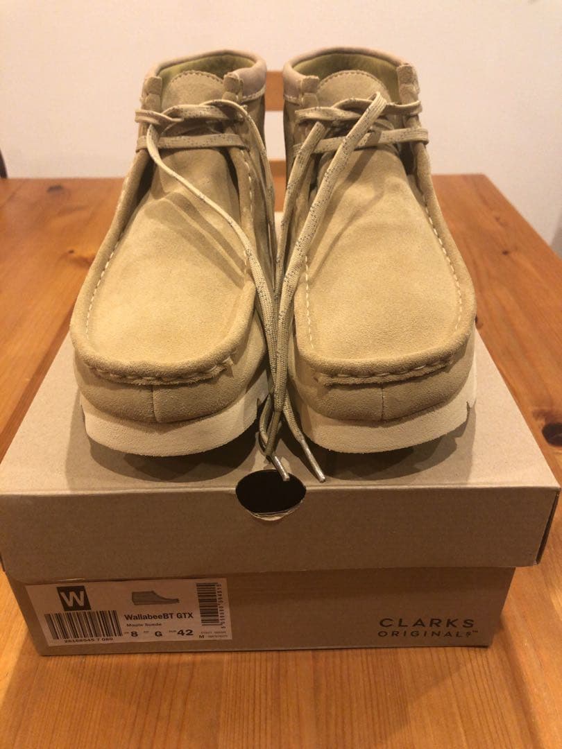 新品未使用試着のみ❗️CLARKS Wallabee GTXワラビー ゴアテックス