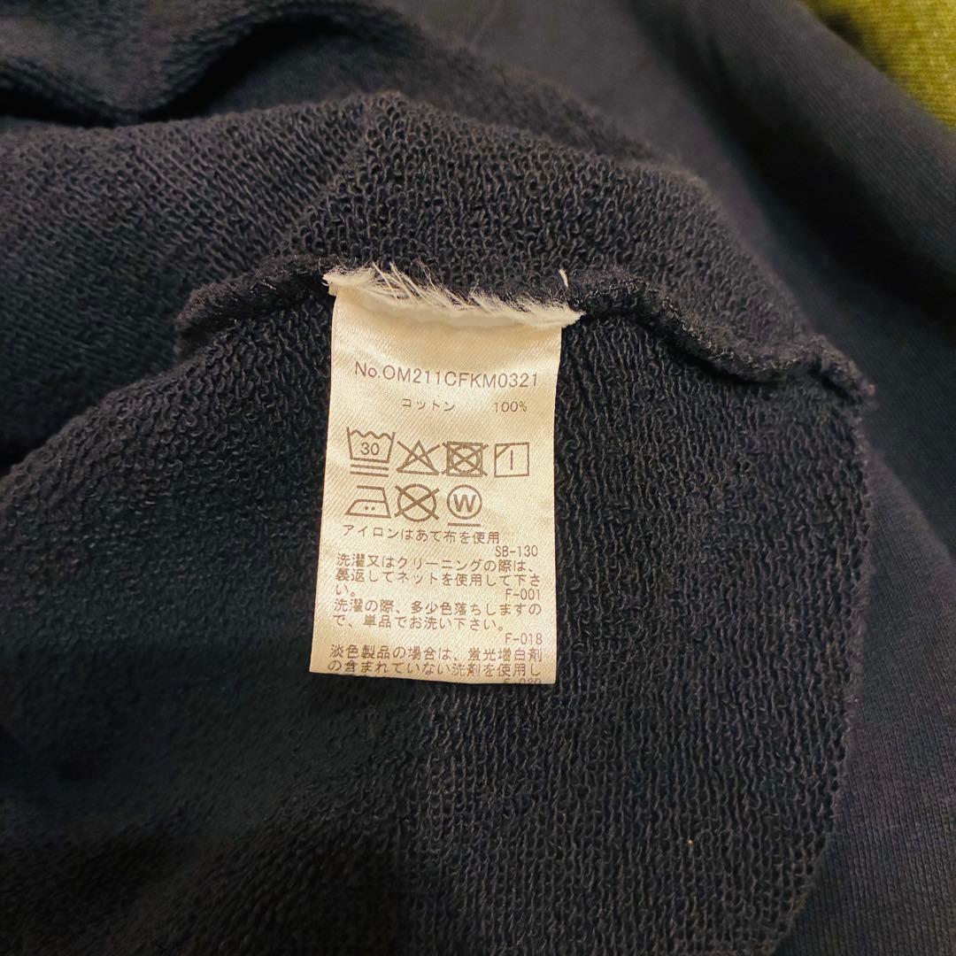 【値下げ】メゾンキツネ　ダブル ボールド ハーフジップ スウェットシャツ　M